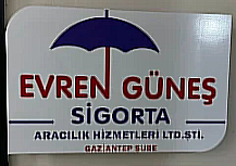 Evren Güneş Gaziantep Şubesi